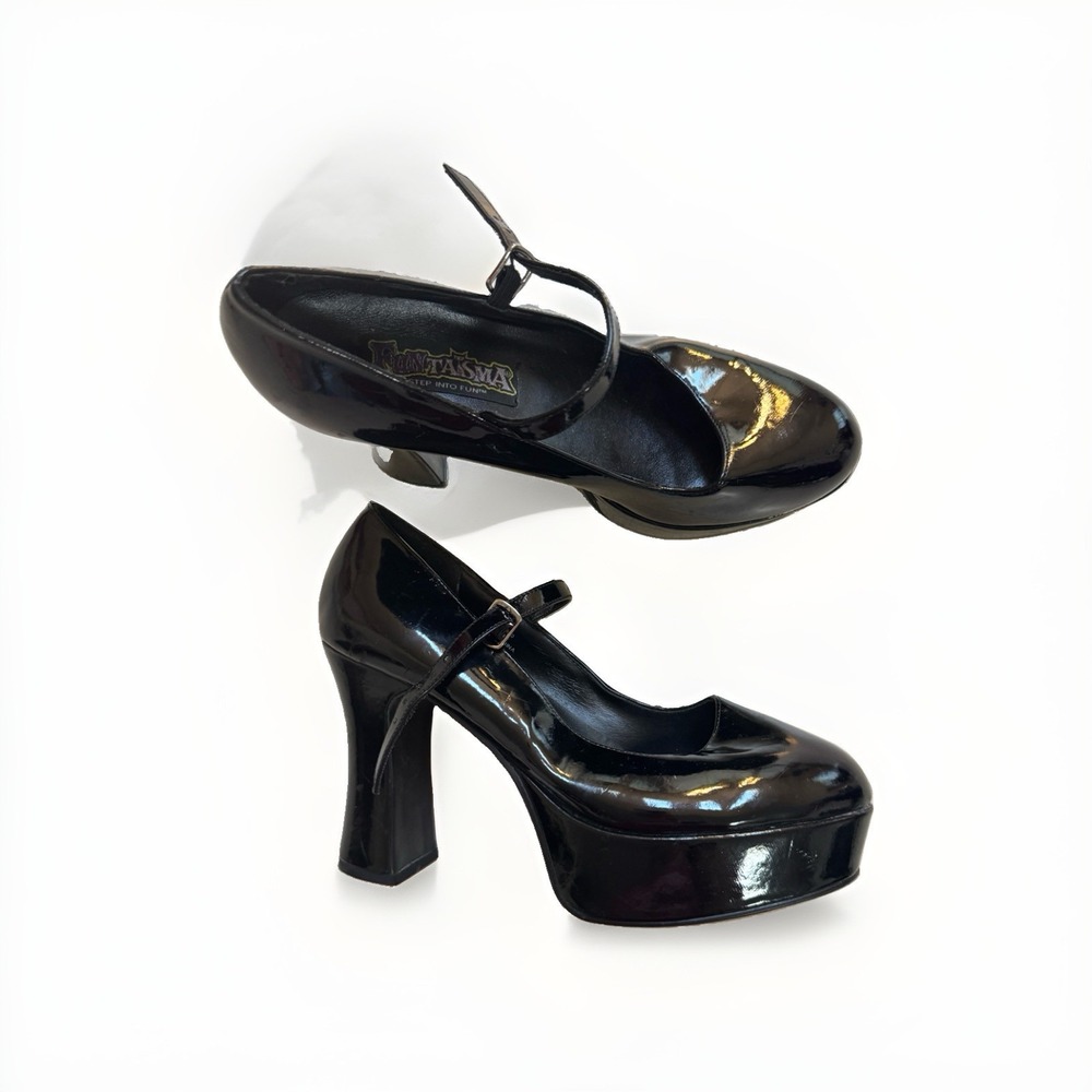 Pleaser Funtasma Size 8 Sexy Mary Jane Pump Chunky High Heels Adult Women